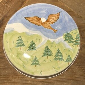 Bella Ceramics Mountain/Eagle Ceramics Home Decor